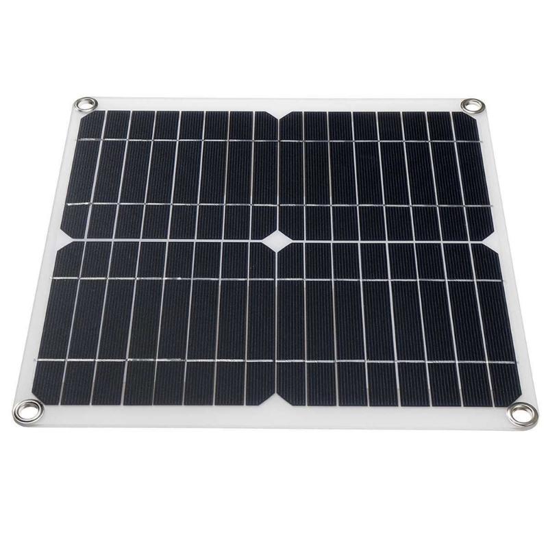 12W Fan Computer Plastic and Monocrystalline Silicon Construction Easy Tool Installation for PC Components