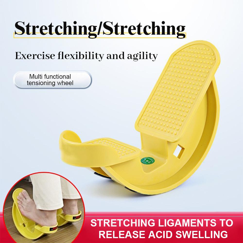 Balance Board Calf Stretching Pilates Equipment Achilles Tendon Stretcher for Yoga Pilates Fitness Sports Massage Pedal