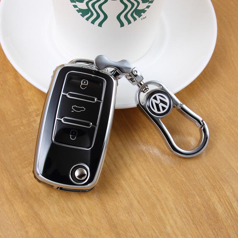 Compatible Key Case for Volkswagen Old Models: Santana, Polo, Lavida, Lamando, Sagitar, Bora.