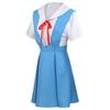 Ayanami Rei Cosplay Dress With Socks Asuka Langley Sohryu School Uniform Ayanami Rei Outfits  For Anime Comic Con Asuka Cosplay
