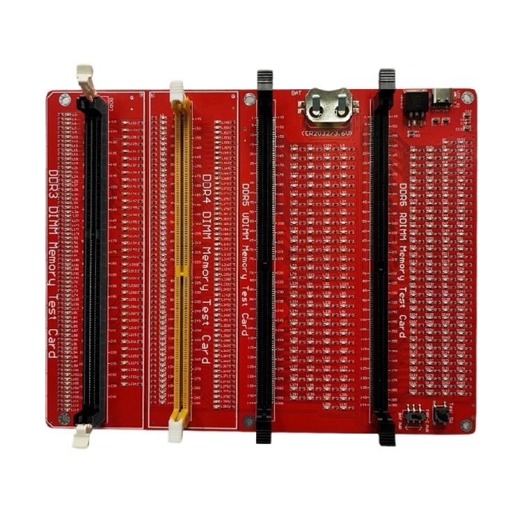 Two Powereds Memory Diagnostic Device Supporting DDR3 DDR4 DDR5 UDIMM RDIMM Hardware Fault Identification