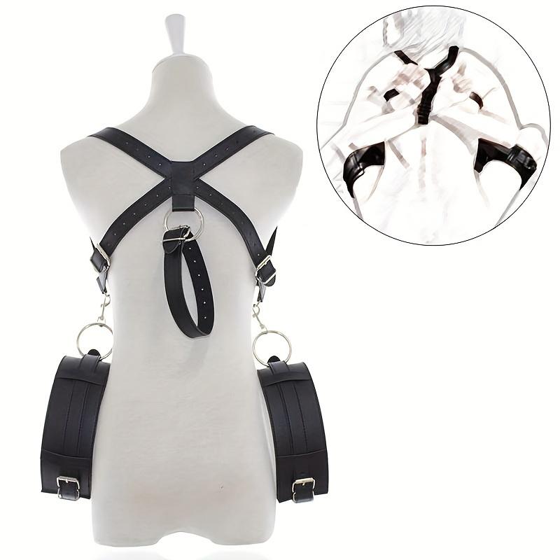 1pc BDSM Thigh Sling Open Leg Restraint Strap Handcuffs, Adjustable Restraint Strap, Sex Position Assist Toy Couple SM Game (Valentine's Day Gift)