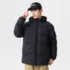 Jacke Herren Übergröße Winter Tide Kapuze Verdickt Jungen Brot gepolsterte Jacke