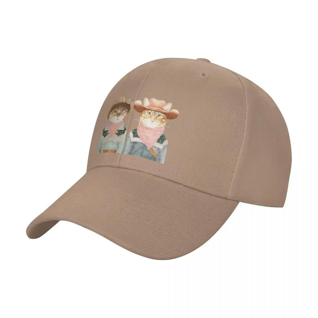 Ginger Cat Cowboys Baseball Cap Winter hat foam party Hat For Man Women's