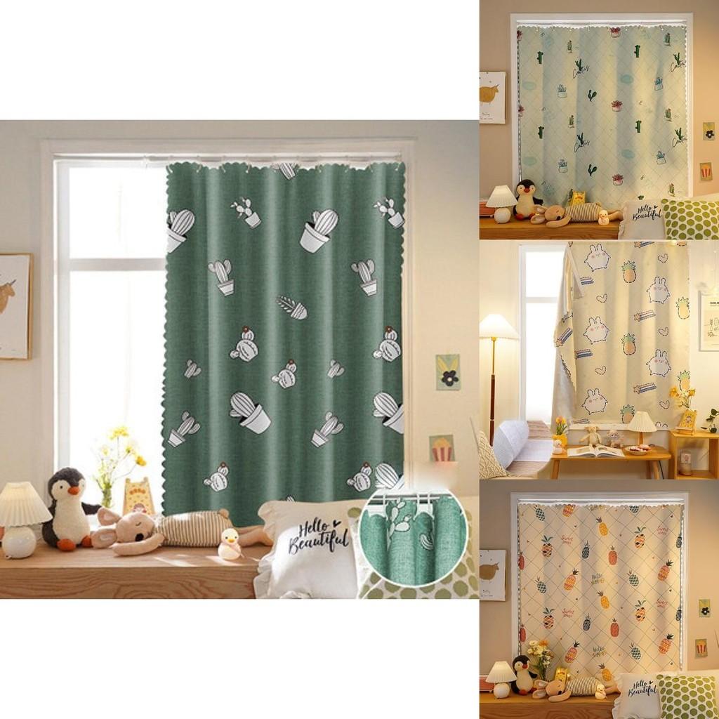 Elegant Velcro Ins Curtain In Korean Style For Modern Blackout And Shading Needs