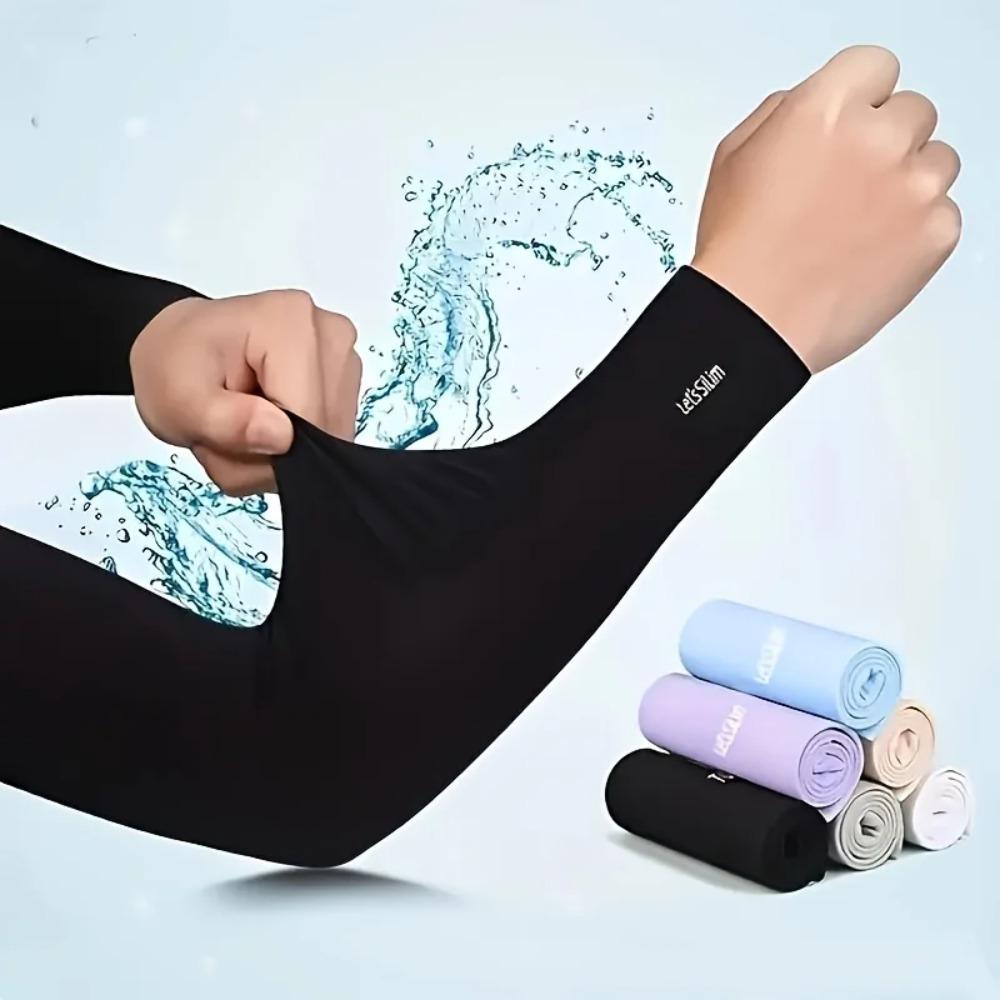 1-7 pairs of sun and shade arm covers, arm guards, fashionable sleeves,UV resistant arm covers,suitable for cycling and driving,