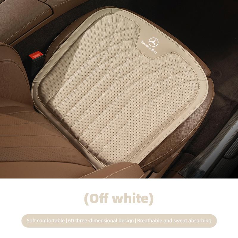 

GLC GLB Car Seat Breathable Cushion Chair Accessories For Mercedes Benz AMG W204 W205 W203 W211 W212 W213 W201 W210 W124 W126 W грязно-белый