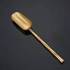 Brass Copper Dinnerware Set Spoon Tea  Dessert Coffee Ice Cream S Kitchen Accessories Bar Tools New Bamboo Creative