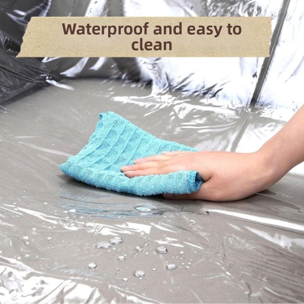 Transparent Sofa Slipcover Plastic Armchair Slipcover Durable Couch Cover  Pets Protection