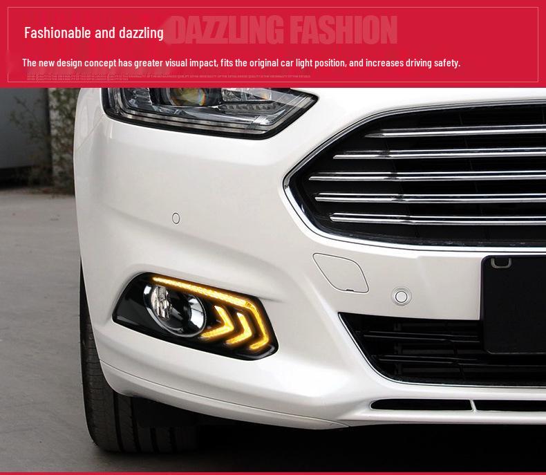 Fits 2013-2016 Ford Mondeo LED Daytime Running Light Modification.