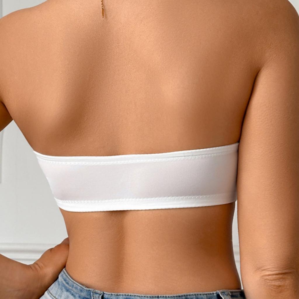 Biustonosz Plus Size z Zapięciem z Przodu Bezszwowy Braletka Piękne Plecy Push-Up Antypoślizgowy Niewidoczny Biustonosz Damski Bielizna