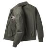 Cotton Wash Jacket Men's Spring and Autumn American Casual Tooling Loose Embroidered Baseball Jacket