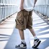 AOGZ Men's Multi-Pocket Techwear Cargo Shorts