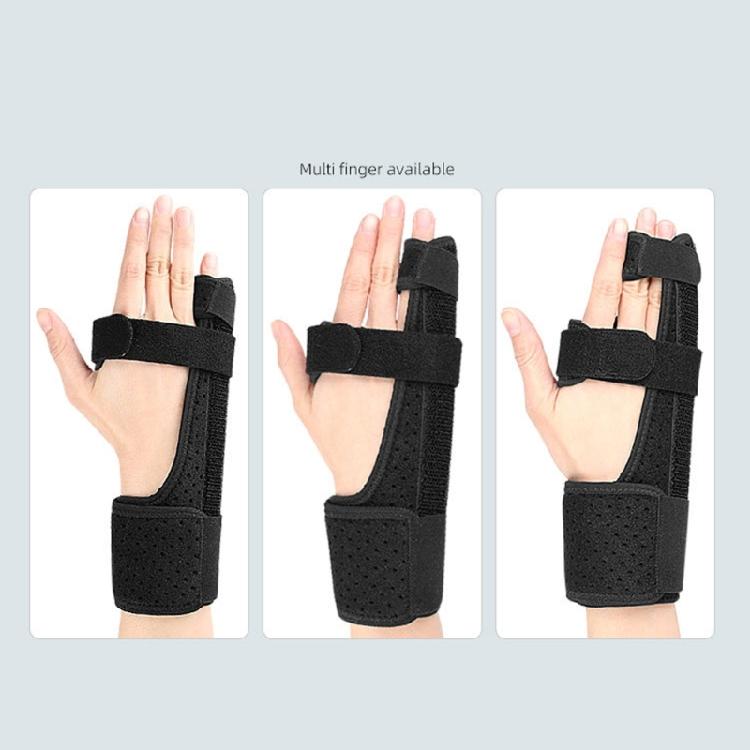 Finger Stabilization Support Splint For Office Worker Athletes Adjustable Comfort Breathable for Athletes Worker Use