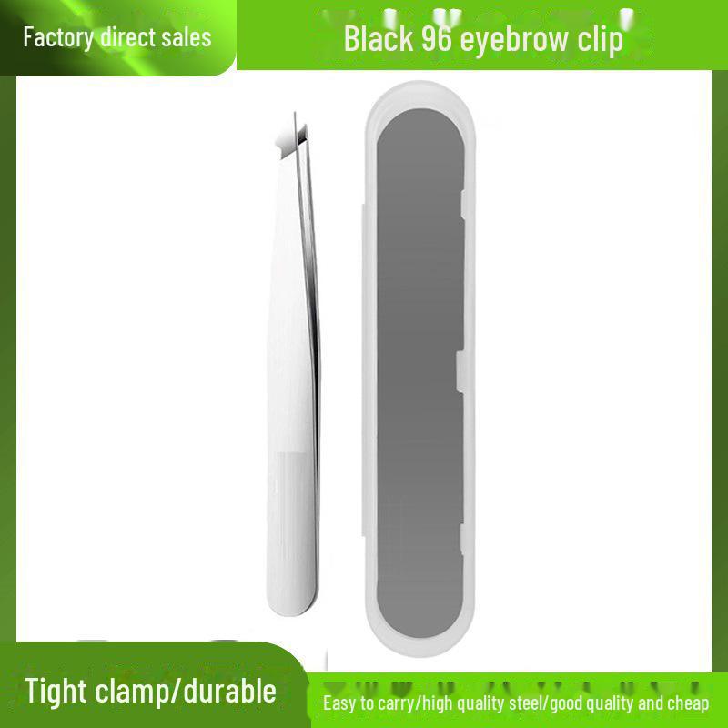 Pince à épiler de précision 96 pièces pour sourcils, barbe, cils et épilation - Outil unisexe