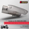 Compatible with GSXR1000 (2012-2022) for Big R Mid-Section Exhaust & Tail Section Modification; Non-Destructive Installation.