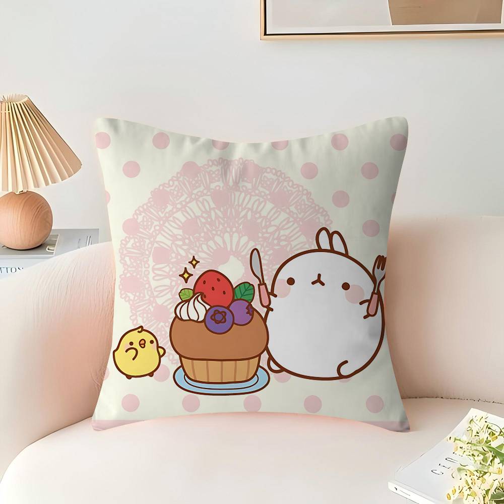 Anime F-Fairy Tail Stitch Lucky Dragon Pillow Cover Sofa Cushion Cover Home Room Decoration Children Gift