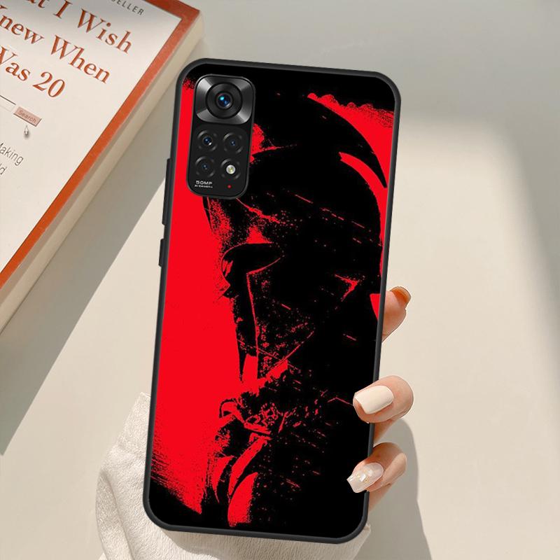 Spartan For Redmi 10A 10C 9A 9C 9T K40 K50 Gaming Phone Case For Redmi Note 11S 10S 9S 9 10 11 Pro