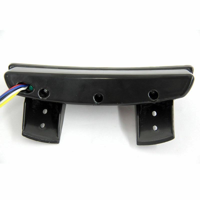 Motorcycle LED Brake Tail Light Turn Signal Rear Fender Tailing Edge Brake Warning Light For Honda Shadow Spirit VT 1100 750