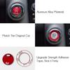 Engine Push Start Stop Button Cover for Infiniti Q50L QX50 Q50 QX56 Q60 QX70 Q70L QX80 QX30, Ignition Button Decoration Trim & Ring Protector