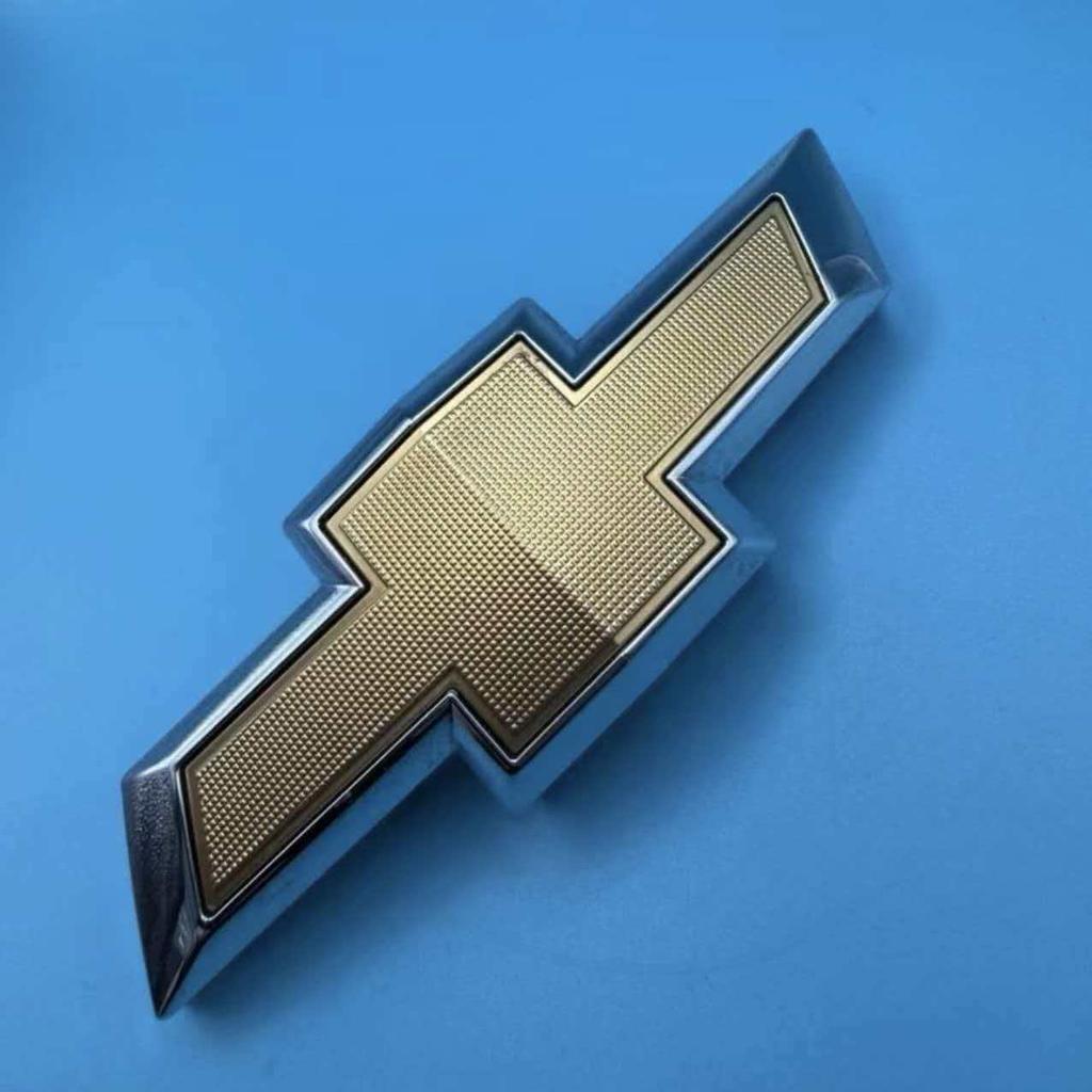 1pcs Bowtie Gold Front Grille Emblem Trunk Rear Badge Bowtie for 2014-2022 Chevy Chevrolet Camaro New