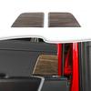 Interior Rear Door Handles Panel Trim Cover For Ford F-150 - Wood Grain