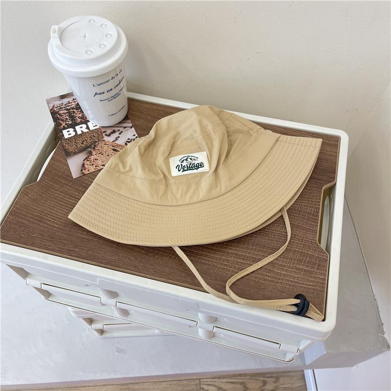 

Style Versatile Hat Minimalist Solid Color Mens Sunshade Fisherman Hatscaps хаки