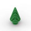 Non-Toxic Moc 10Pcs 3471 Christmas Big Pine Tree Building Blocks Kit Green Forest Plant Bricks Particle Toys Children Birthday Xmas Gifts