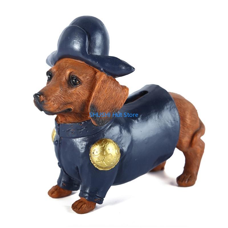 

for Creative Cartoon Puppy Piggy Desktop Ornament Storage Money Boxes for Creative Home Decor Coin Money Savin D57B