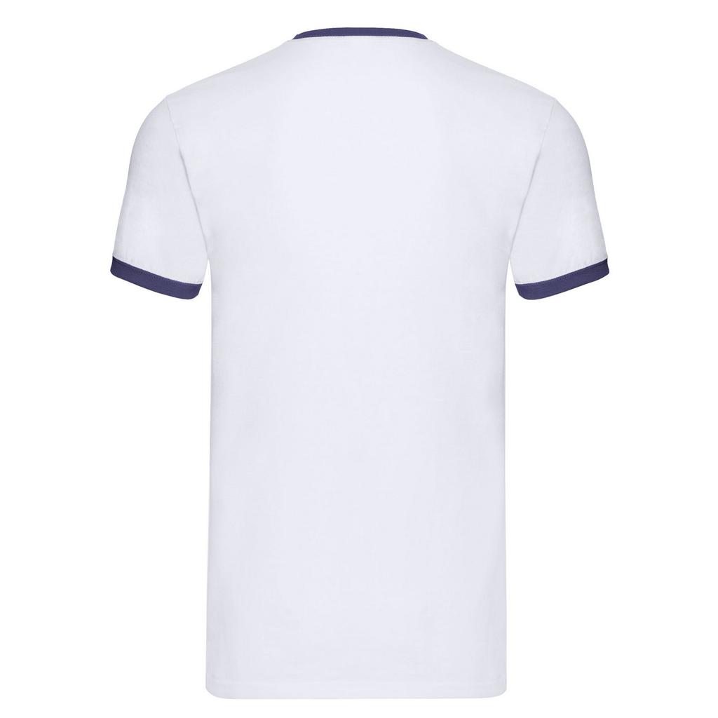 FRUIT OF THE LOOM Unisex Adult Ringer T-Shirt