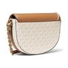 Michael Kors Mk Jet Set Charm Classic Monogram Chain Logo Shoulder Crossbody Bag Medium Women Bags Vanilla-White Acorn-Brown 32T0GT9C6B-149