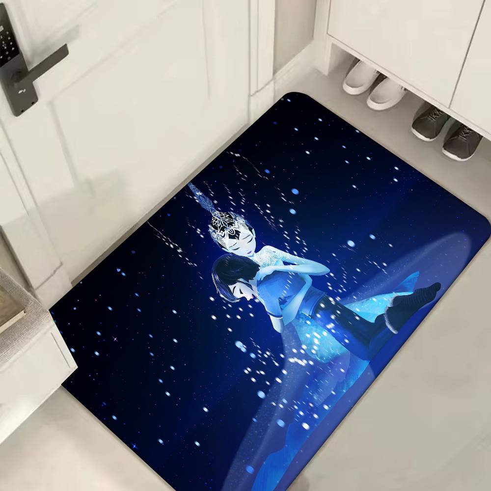 Ordinary Angels Floor Mat Home Bathroom Absorbent Mats Anti-Slip Mats Home Decor Supplies