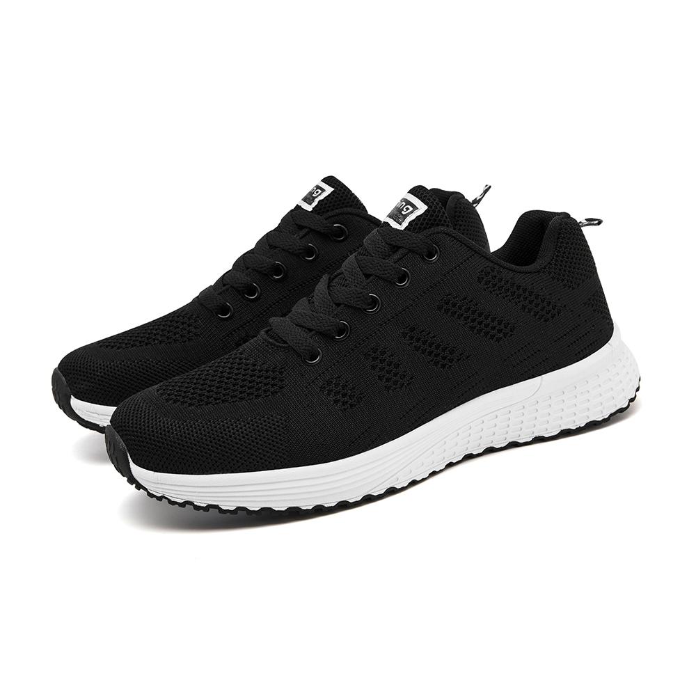 

Men Women Casual Sports Summer Sneakers Breathable Fashion Women s Shoes, Fashionable Knitted Flat Sneakers, Vulcanized Bottom Gym White Shoes 35