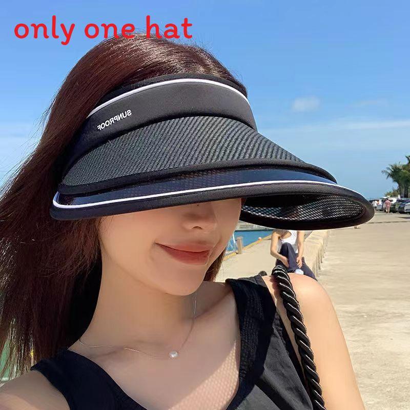

Summer Raffia Straw Sun Hat With Wide Brim Uv Protection For Outdoor Sunshade чёрный