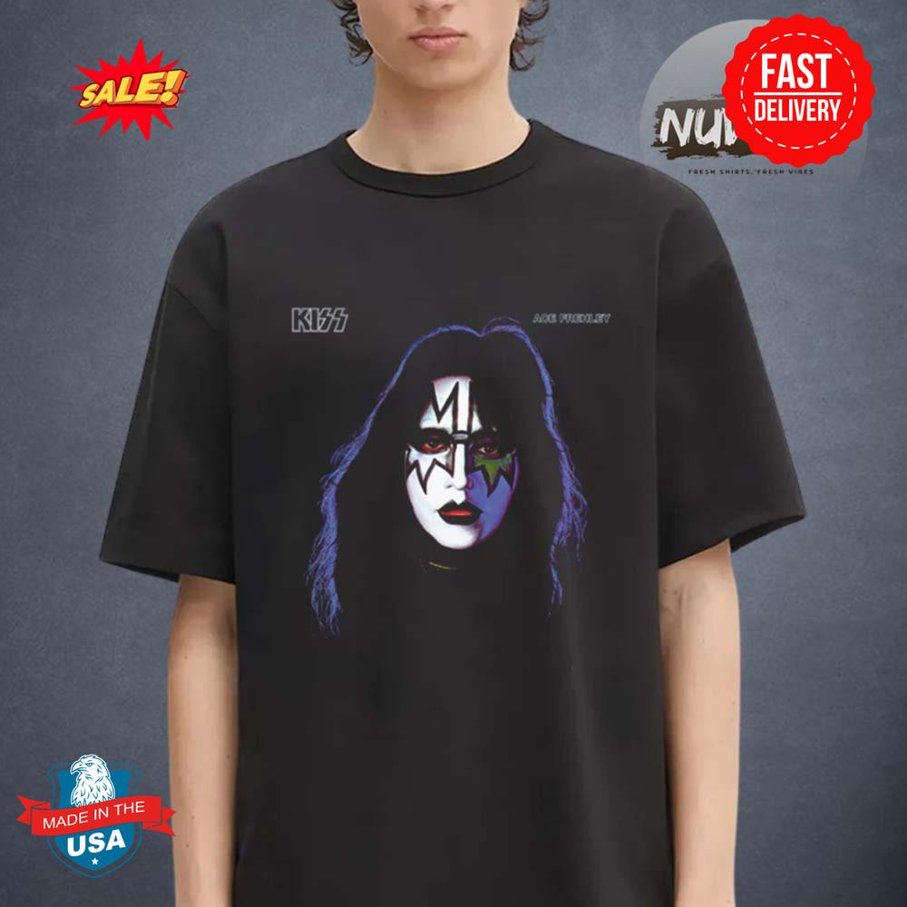 Ace Frehley Merch 1978 Face Unisex T-Shirt S-5XL S