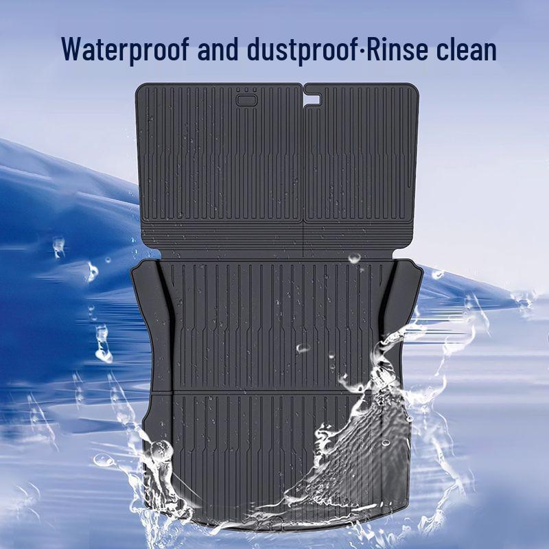 Tesla Model Y3 TPE Trunk and Tail Box Mats Refreshed Model Y Specific