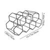 Hexagon Honeycomb Space Saver Wine Storage Holder Wine Rack Wine Bottle Storage Wine Display Holder