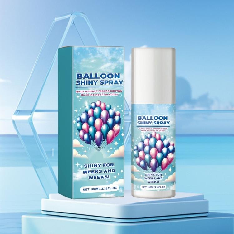 100ml Balloon Shine Spray Balloon Shine Liquid for Birthday Parties Decorations