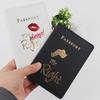 Mr. Mrs. Passport Holder Bridal Shower Gifts Leather Passport Covers Wedding Honeymoon Travel Essentials for Bride Groom