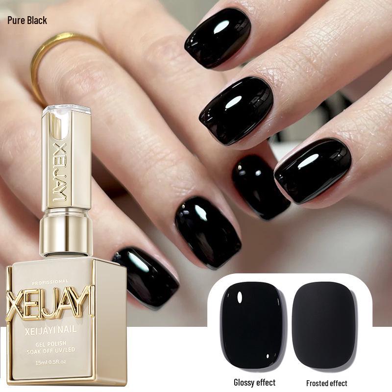 Nail Salon Exclusive: 2025 Classic Gel Polish Set in Popular Black & White Variations