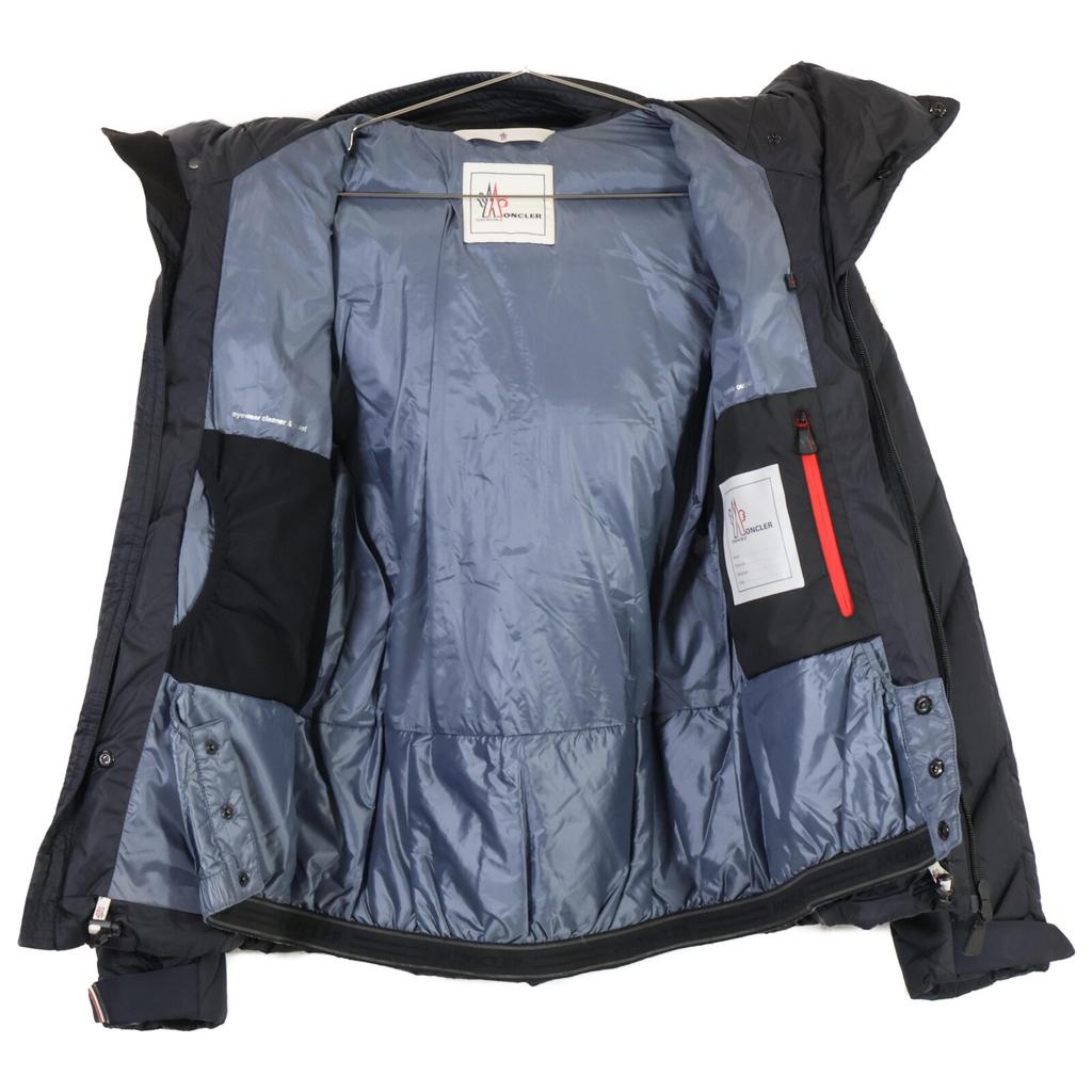 Moncler GRENOBLE CORBIER Hoodie Down Jacket 0 NavyUsed