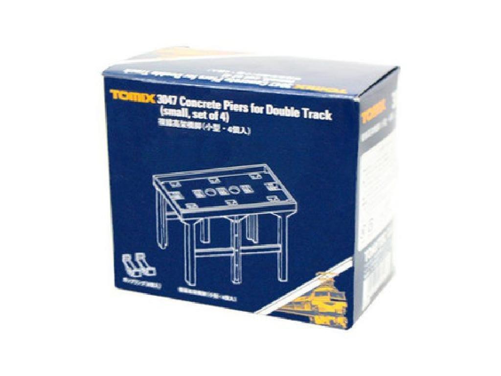 TOMIX N Gauge Viaduct Set of Model Railroad Supplies Double-Track Piers, Small, 4, 3047,
