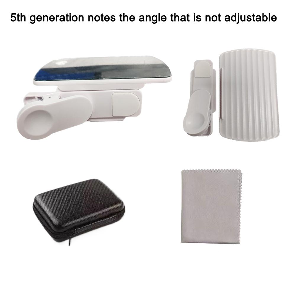 

Photo Assist Mirror For IPhone & All Mobile Phones Adjustable Magnetic Phone Rear Selfie HD Vlog Mirror Photo Assist Clip Kit