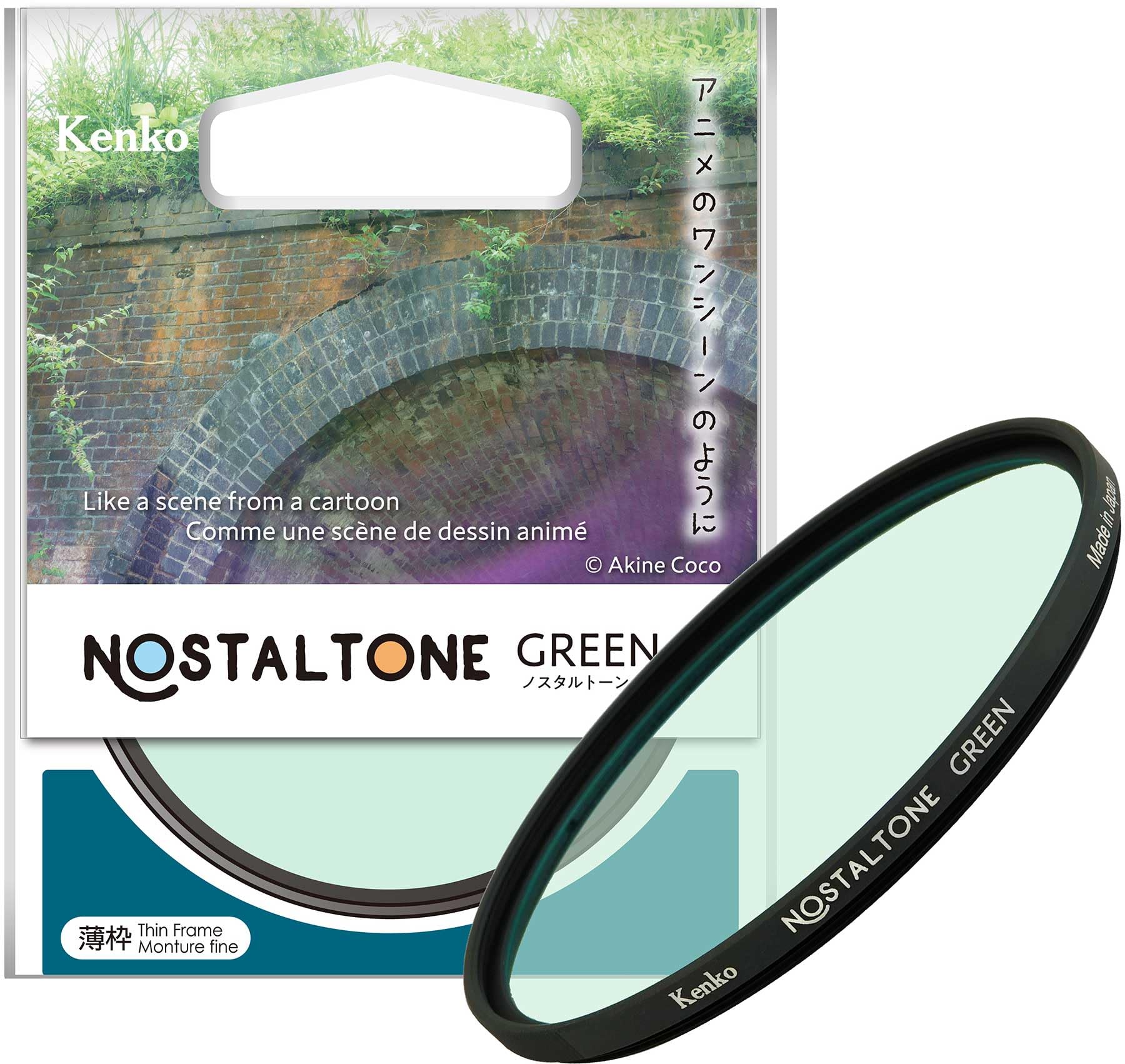 

Kenko Nostal Tone Green Soft Смягчающий и Цветной Как Сцена из Сделано в 092903 Фильтр, 49мм, Эффекты, Аниме, Япония,