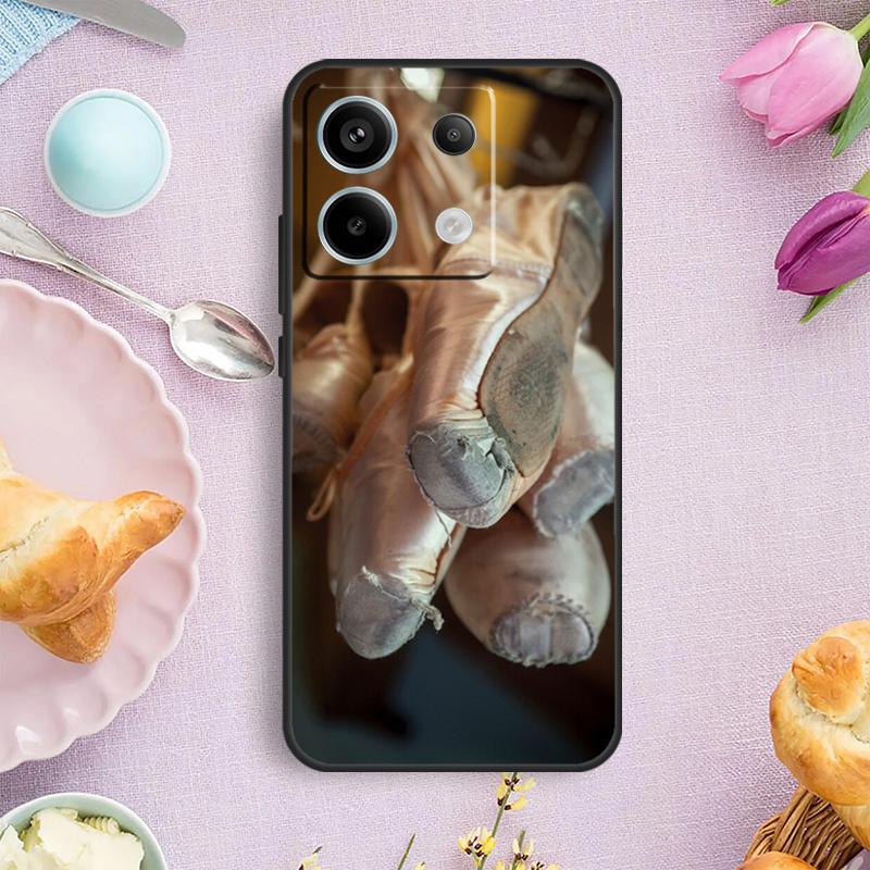 Ballet Shoes Case For Xiaomi Redmi Note 13 11 10 12 14 15 Pro Plus Cover For Redmi 15 14C 10C 13C 12C 15C