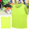12 SZTUK Mała siatka Dziecięca kamizelka treningowa do piłki nożnej Oddychająca, fluorescencyjna, zielona, dowolny rozmiar