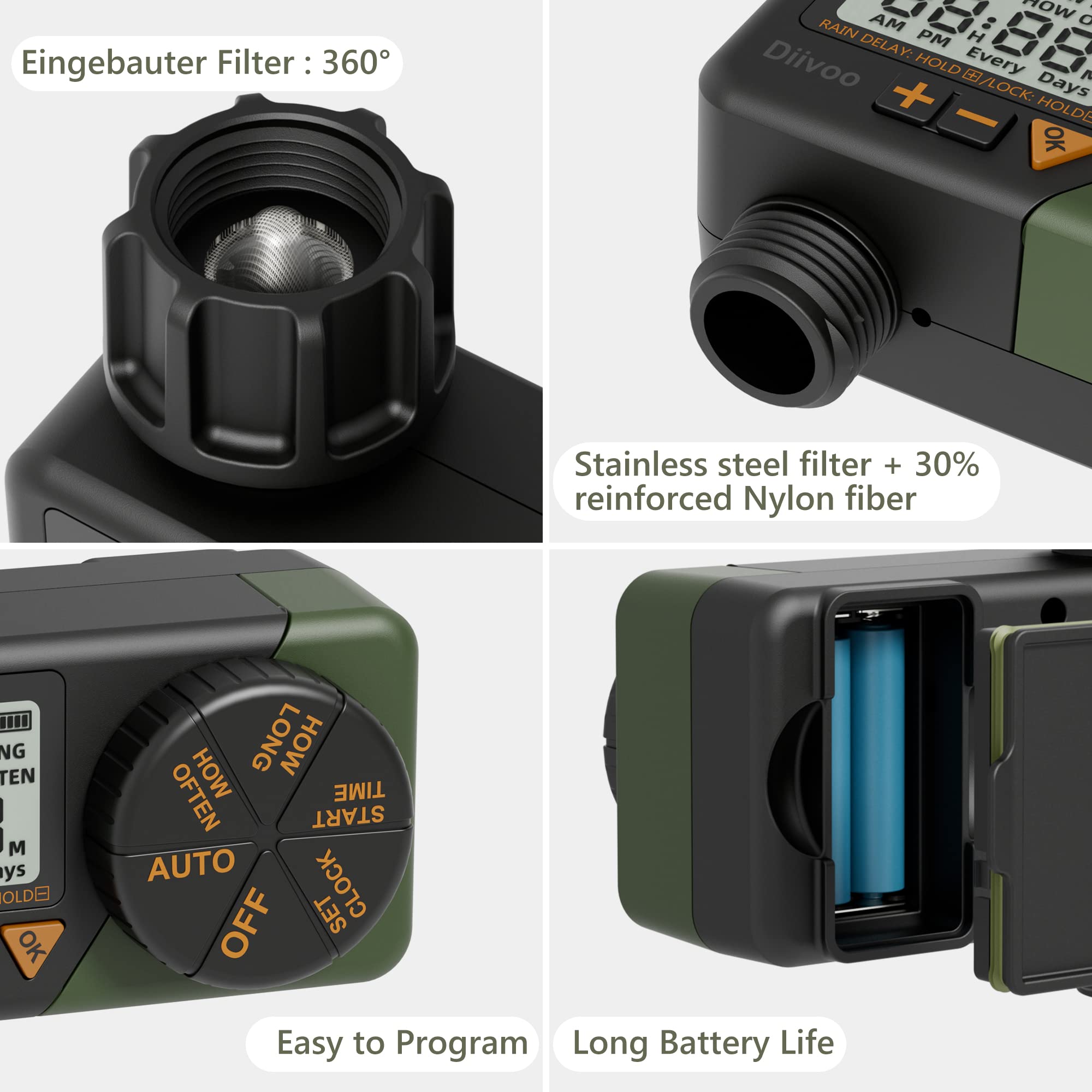Программируемый контроллер спринклера для водяного шланга — фото 12