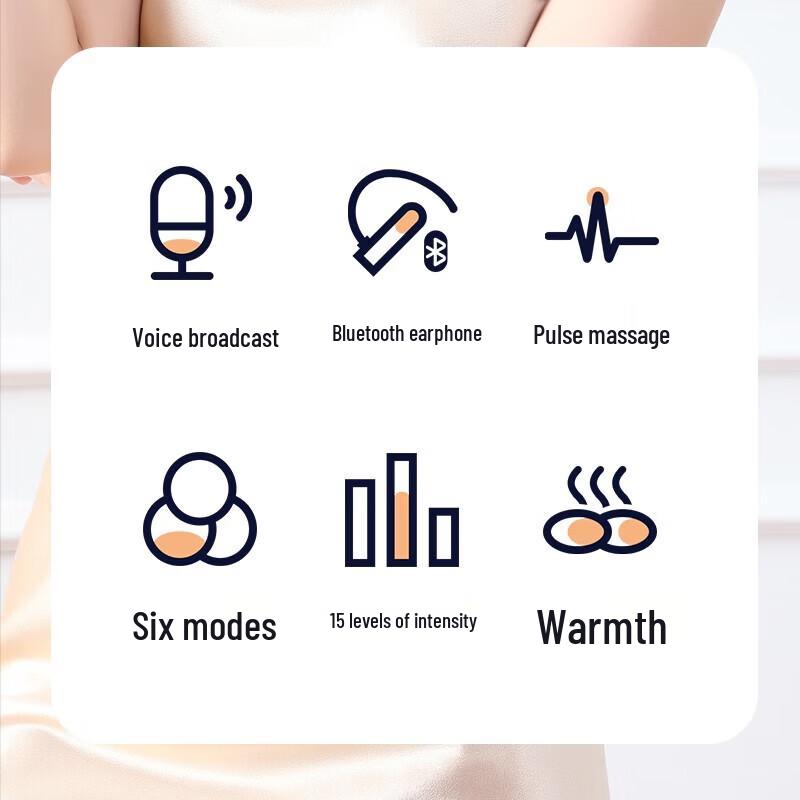 Dis Smart Electric Pulse Neck Massager CN plug (adapter included)