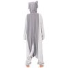 SAZAC Silver Wolf Fleece Kigurumi