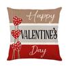 Valentine's Day Pillow Case Polyester Printed Love Cushion Pillow Home Sofa Decoration New Pillow Case